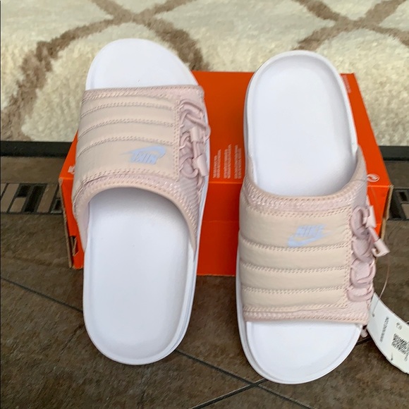 WMNS NIKE ASUNA SLIDE NA White Ghost-Barely Rose - Picture 6 of 16
